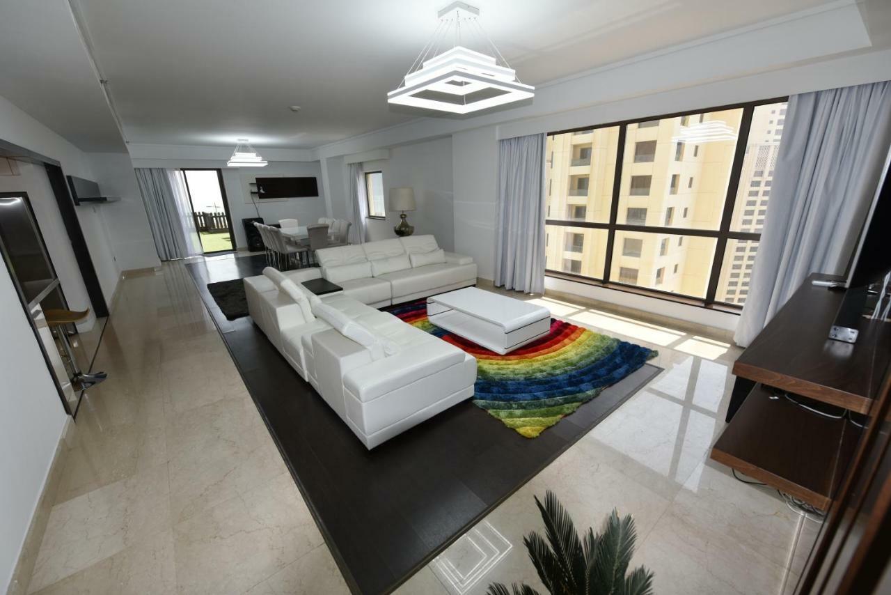 Jbr Penthouse With Terrace Pool Apartamento Dubai Exterior foto